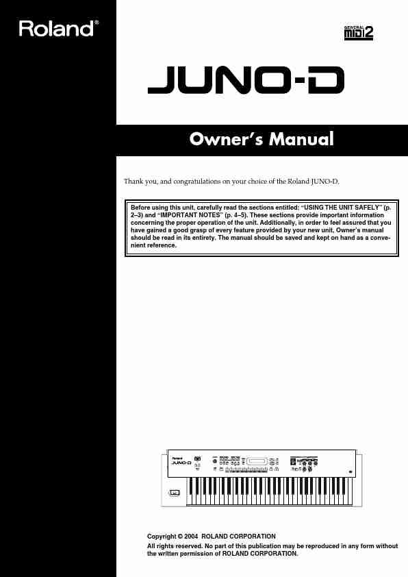 Roland Electronic Keyboard JUNO-D-page_pdf